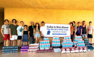 Activists bringing medical supplies for Cuban maternity homes