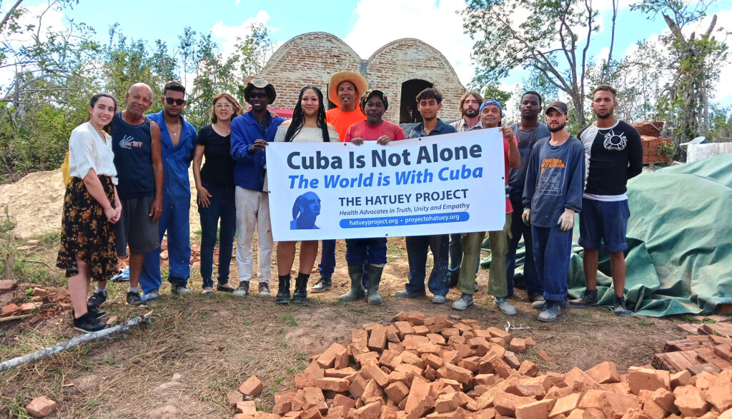 University of Havana professors and students with Hatuey activists
